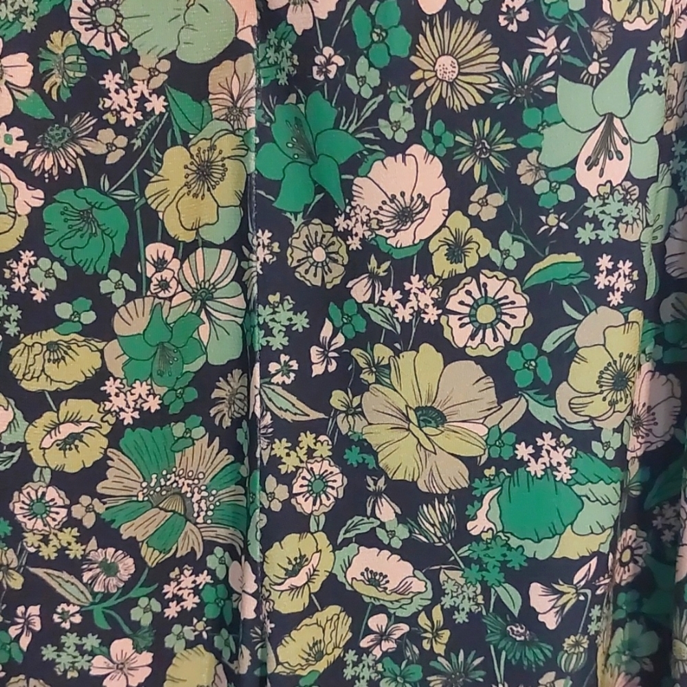 Zara Floral Flare-Leg Pants - Picture 3 of 7